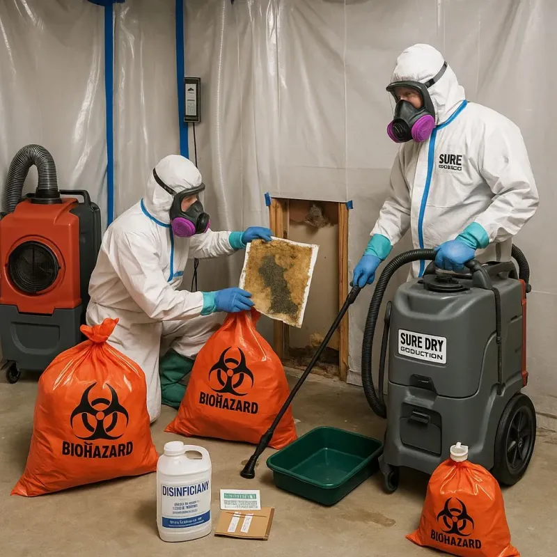 Contaminated Water Handling Protocols process in Farley, KY